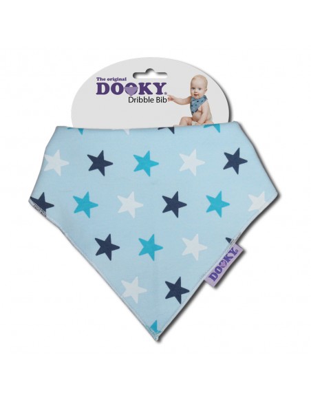 Dooky Bib - Blue Stars