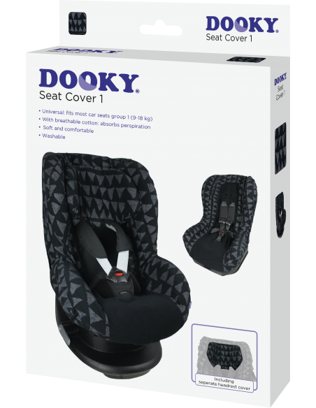 Dooky Auto Sear Cover group1 - Black Tribal