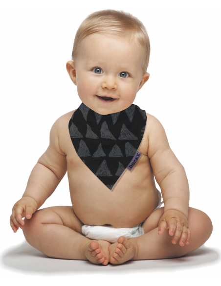 Dooky Bib - Black Tribal