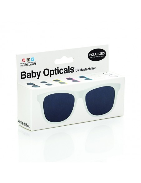 Mustachifier Baby Opticals - White