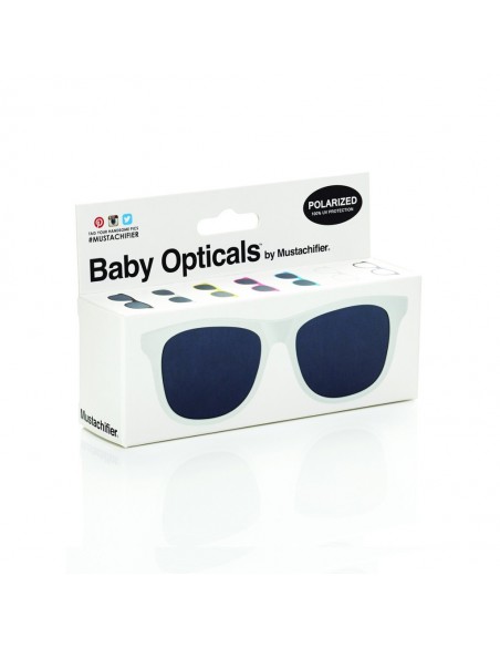 Mustachifier Baby Opticals - White