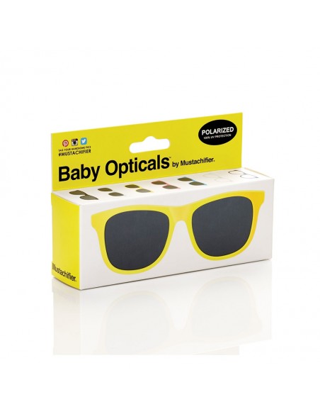 Mustachifier Baby Opticals - Yellow