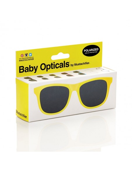 Mustachifier Baby Opticals - Yellow