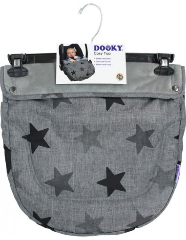 Dooky Cosy Top Light Grey Stars