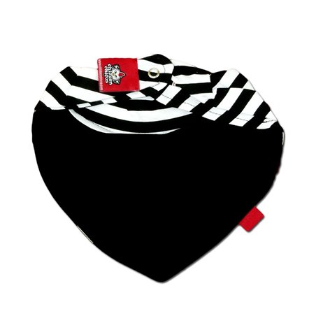 Babete Impermeável Bandana - White Stripes