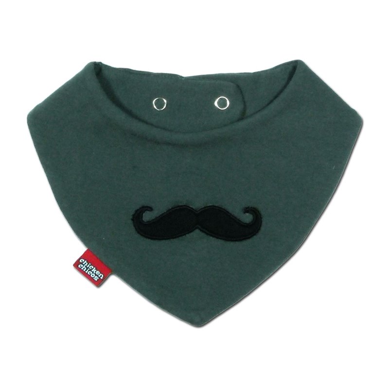 Moustache Bib - Waterproof