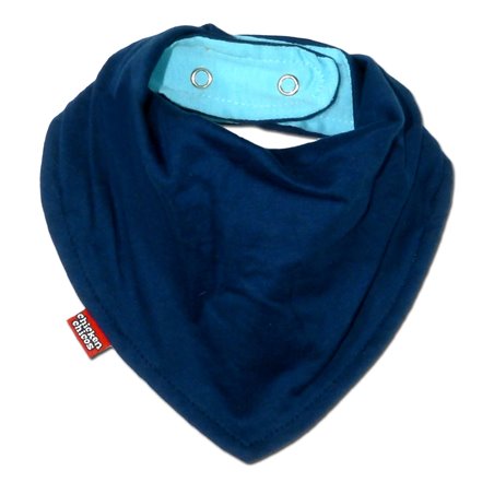 Babete Impermeável Bandana - Azul Marinho