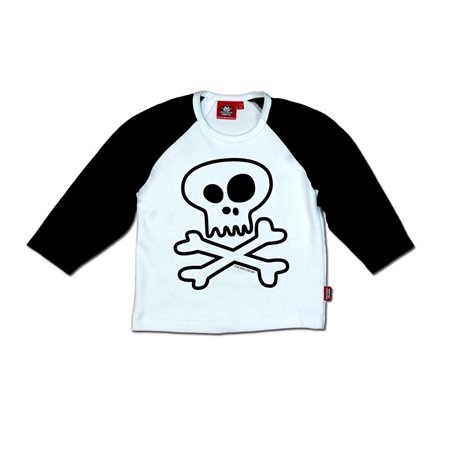 Long Sleeve Americana Skull&Bones Menino