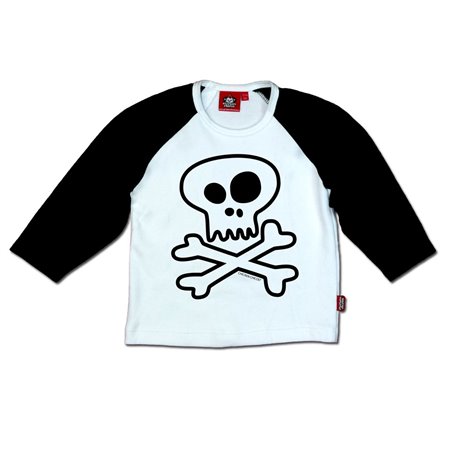 Long Sleeve Americana Skull&Bones Menino