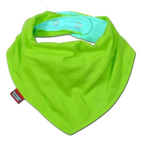 Bandana Waterproof Bib - Lime Green