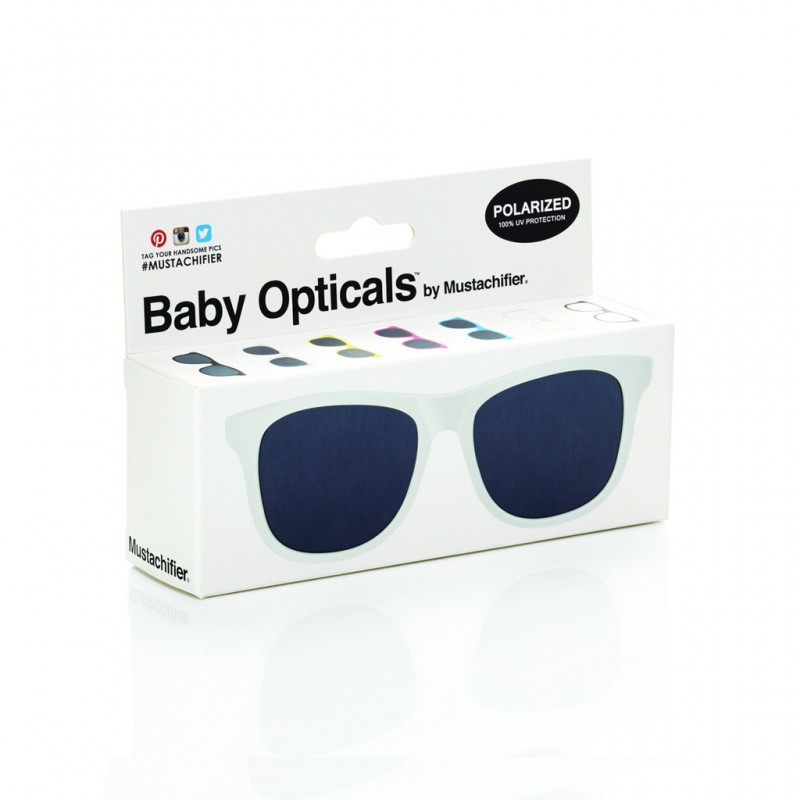 Mustachifier Baby Opticals - White