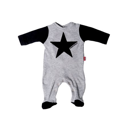 Monochrome Rockstar Babygrow