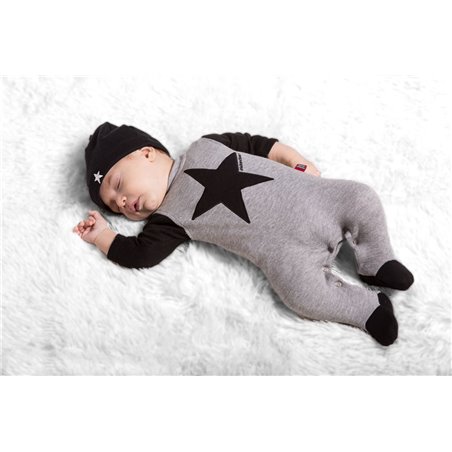 Monochrome Rockstar Babygrow