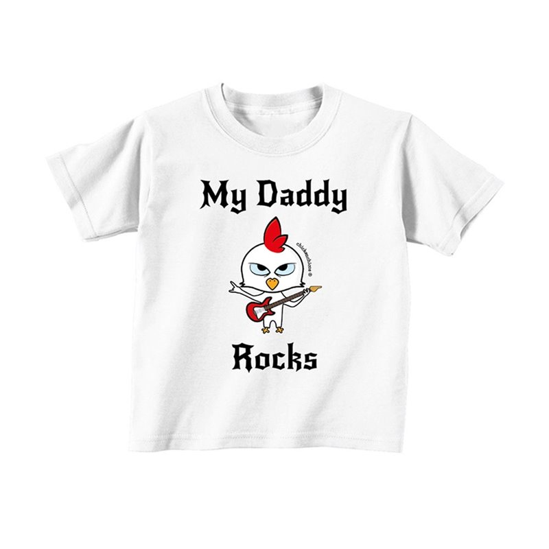 T-shirt My Daddy Rocks - for Boys