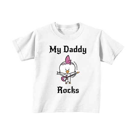 T-shirt My Daddy Rocks - for Girls