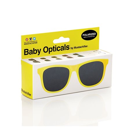 Mustachifier Baby Opticals - Yellow