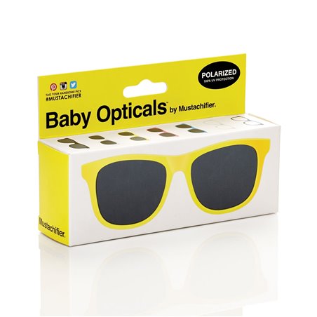 Mustachifier Baby Opticals - Yellow