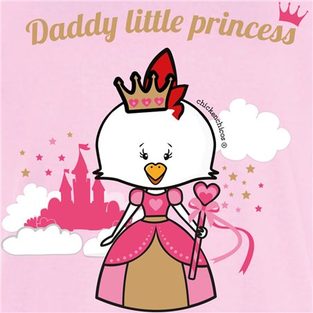 T-shirt Daddy little Princess