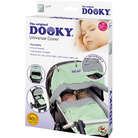 Dooky Cover - Mint-Grey Reversible