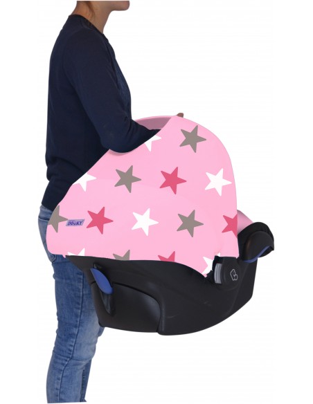 Dooky Hoody - Pink Stars
