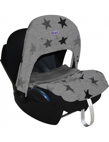 Dooky Changing Pack - Grey Star