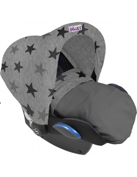 Dooky Changing Pack - Grey Star