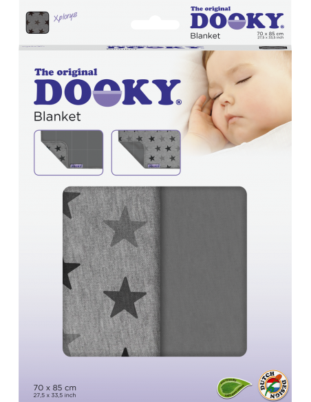 Dooky Changing Pack - Grey Star