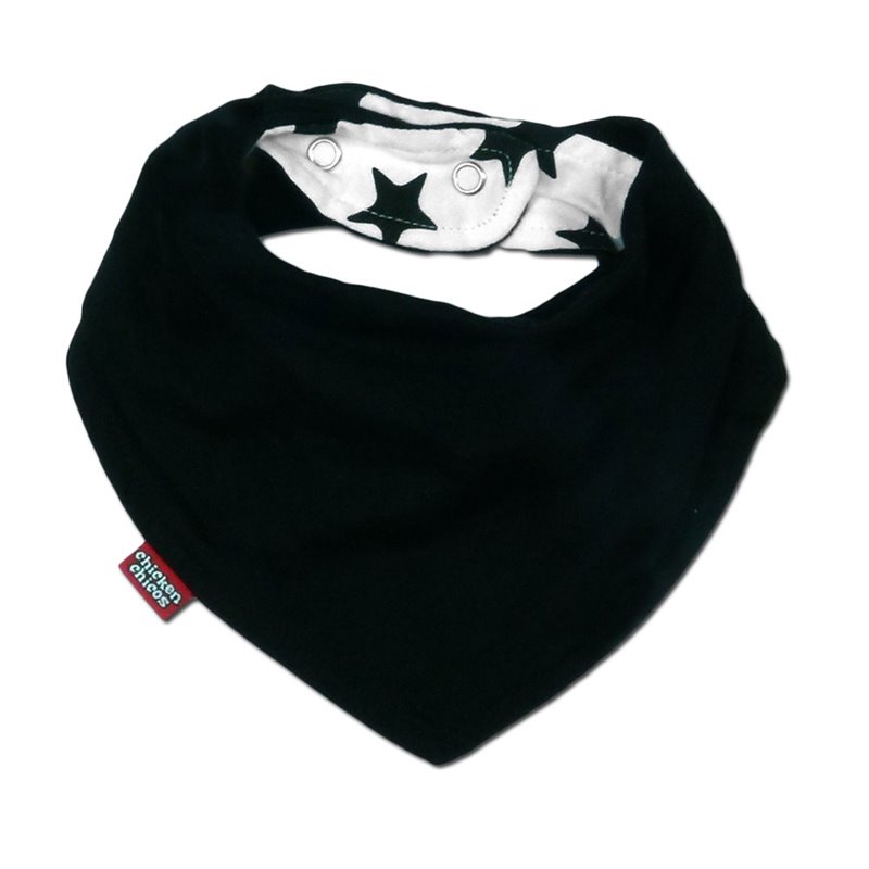 Babete Impermeável Bandana - Preto