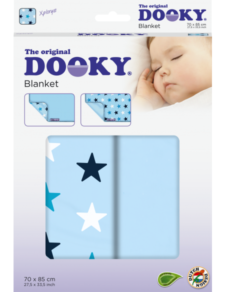 Dooky Blanket - Blue Stars