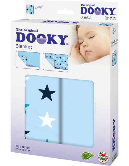 Dooky Blanket - Blue Stars