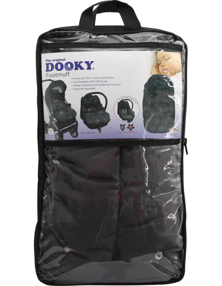 Dooky Footmuff - Grey Stars Small