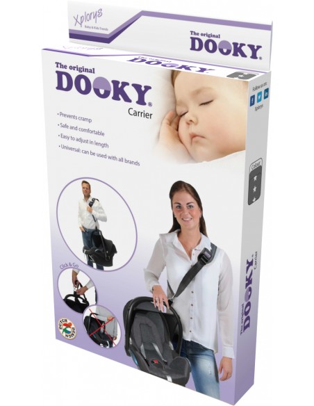 Dooky Carrier - Grey Stars